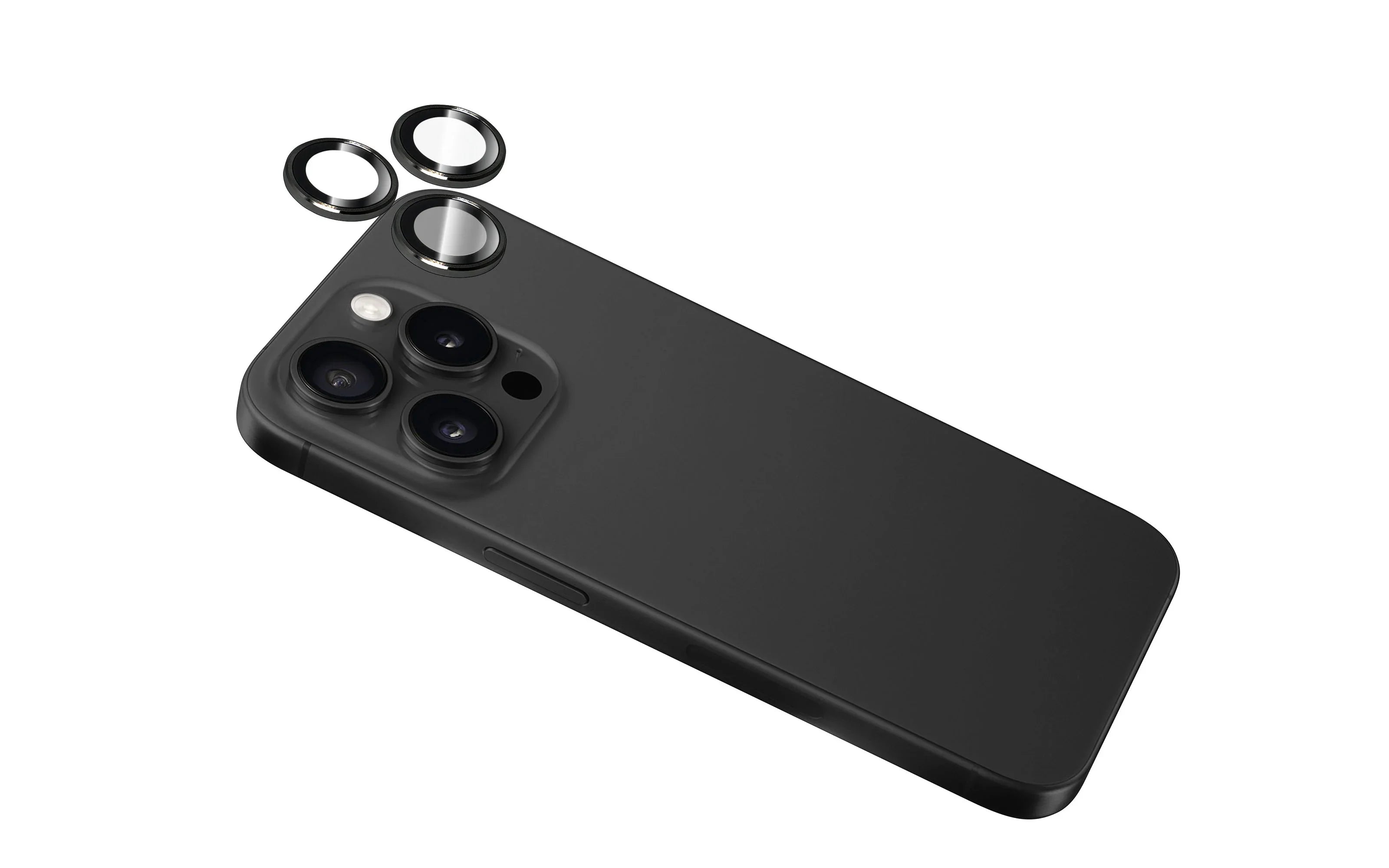 iPhone 16 Pro / 16 Pro Max Torrii Bodyglass Aluminium Camera Ring - Black - Tashqila iPhone 16 Pro / 16 Pro Max Torrii Bodyglass Aluminium Camera Ring - Black - Tashqila